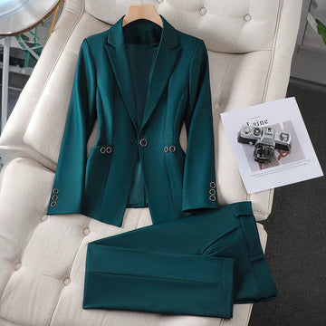 Ruby Elegant Blazer And Trousers Set